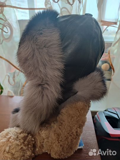 Шапка шлем зимняя