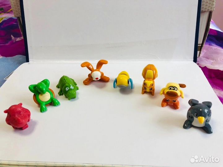 Игрушки киндер натунс животные