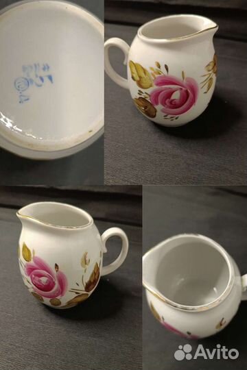 Молочник сливочник, солонки СССР