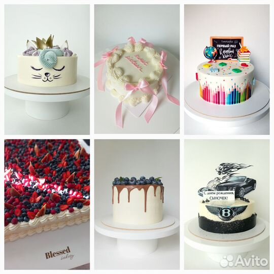 Торты, бенто, капкейки - Агалатово, Сертолово, СПб