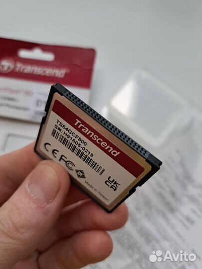 Compact flash 64gb новая с чеком