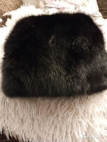 Шапка норковая 58 размер женская