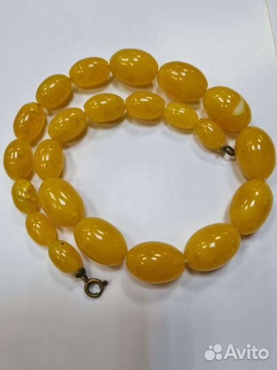 Бакелитовые бусы, ссср. Вес 39.4