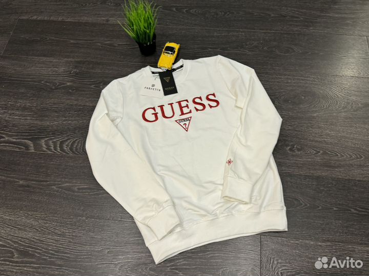 Свитшот guess вышивка