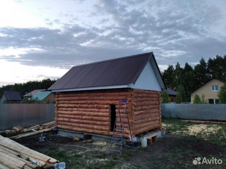 Сруб 3х3,3х5,6*6 с выносами.Дома, Брус, доски