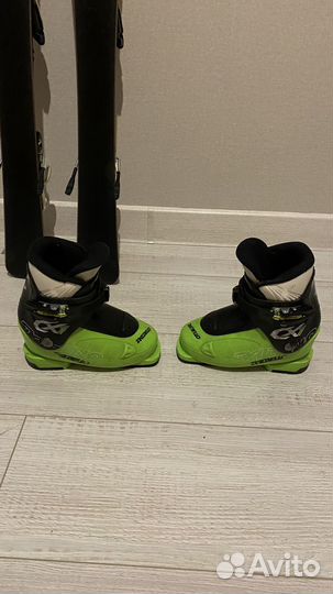 Горные лыжи детские 80 см комплект