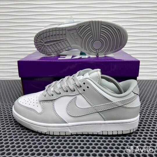 Кроссовки Nike sb dunk серые