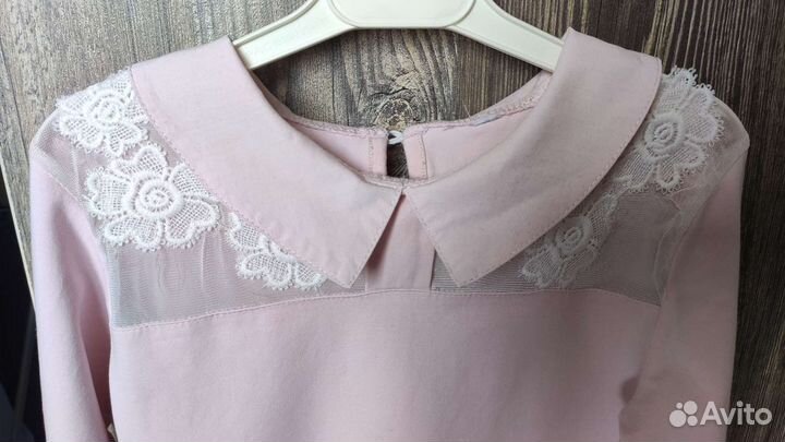 Школьная блузка 128-134