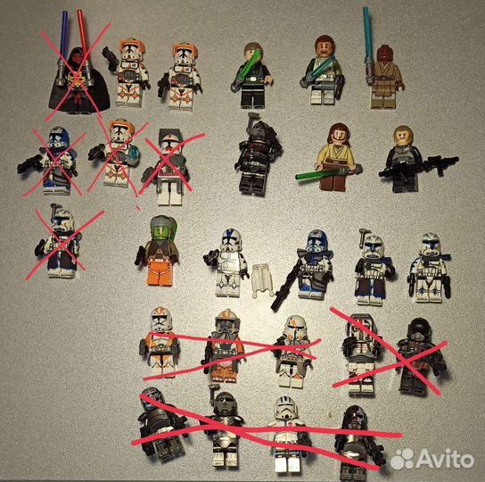 Lego Star Wars фигурки