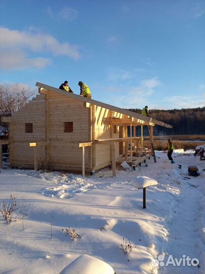 Клееный брус под проект