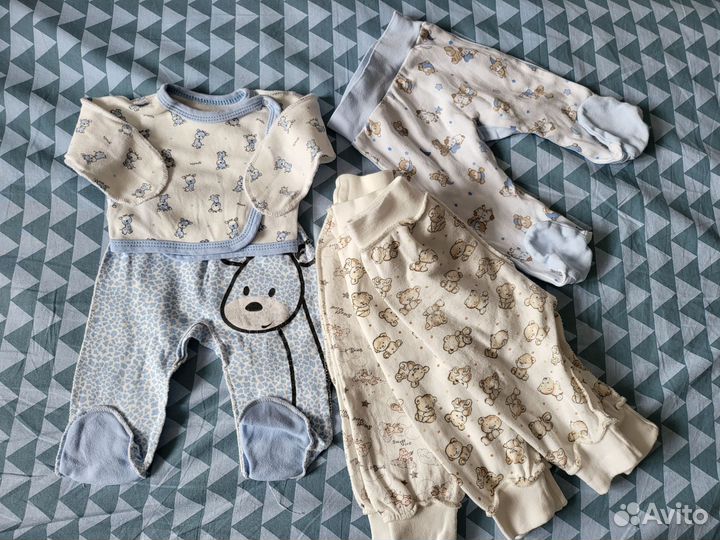 Вещи пакетом на мальчика 56-62