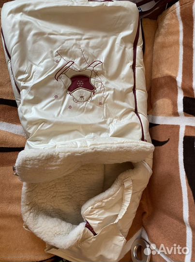 Конверт зимний на овчине