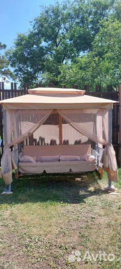 Садовые качели новые