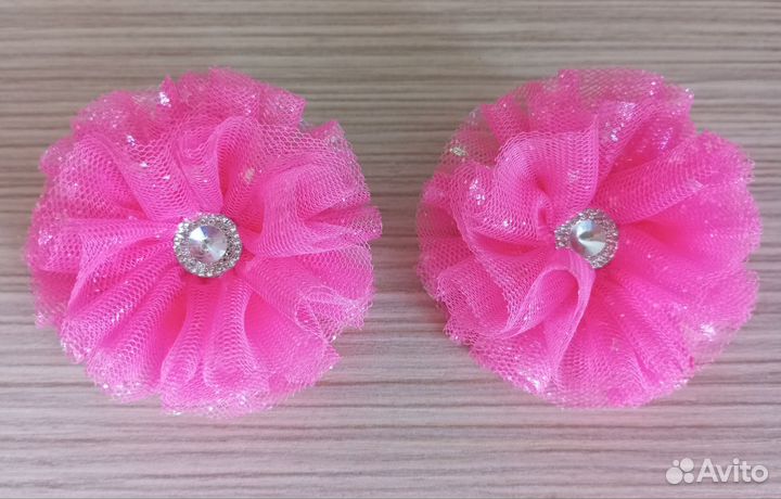 Бантики для волос разные