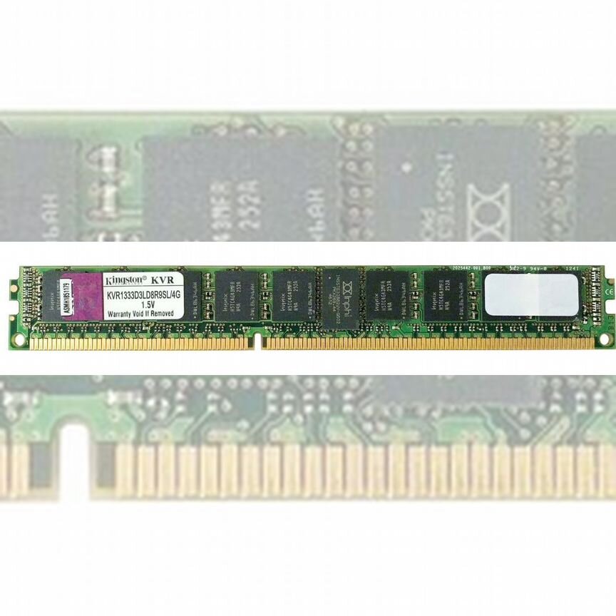 [KVR1333D3LD8R9SL/4G] Оперативная Память Kingston Kvr1333d3ld8r9sl/4g