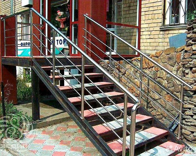 Перила из нержавеющей стали