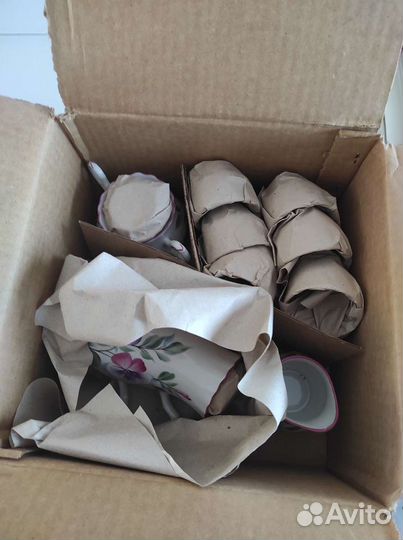 Кофейный сервиз новый