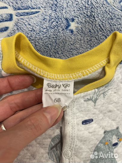 Комбинезон слип 68р