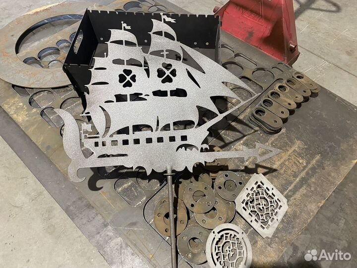 Плазменная резка металла с чпу