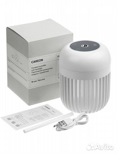 Портативный увлажнитель воздуха 600 мл Careon