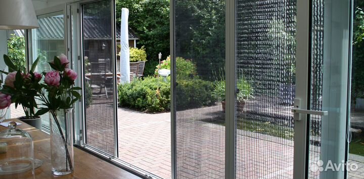 Сетка гармошка плиссе