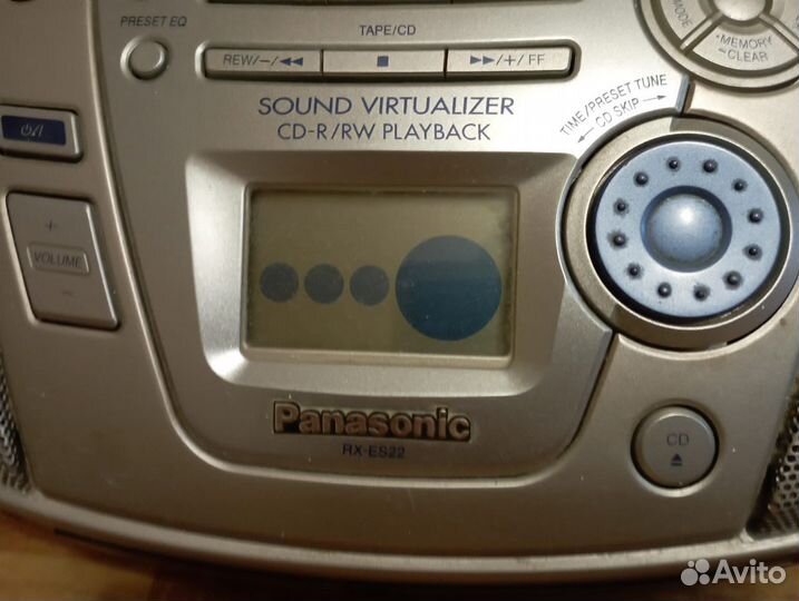 Музыкальный центр panasonic rx-es22