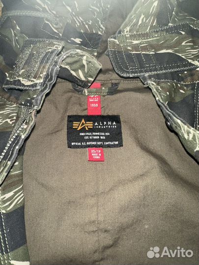 Куртка alpha industries est otobea 1959