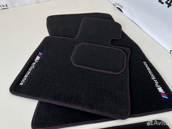 Коврики BMW X6 F16 E70 G06 ворсовые