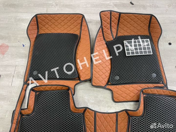 3D коврики toyota Prado 150