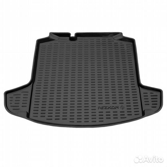 Коврик багажника пол. Фольксваген Поло с карман