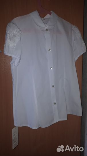 Блузка для девочки в школу 146