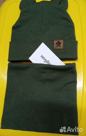 Новый шапка+снуд