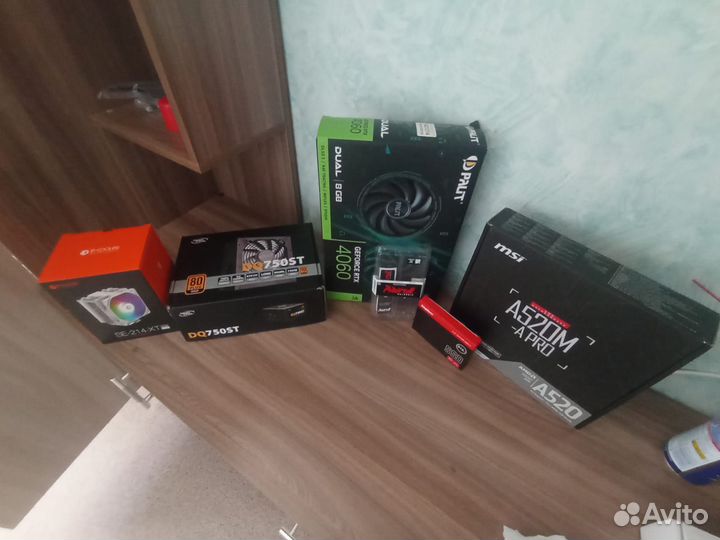 Игровой компьютер Ryzen 5500/RTX 4060