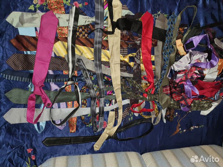 Галстуки мужские брендовые за 40 штук с бирками