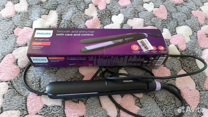 Выпрямитель philips с 10 режимами. новый