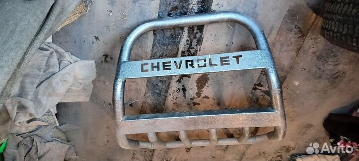 Кенгурятник на chevrolet ниву