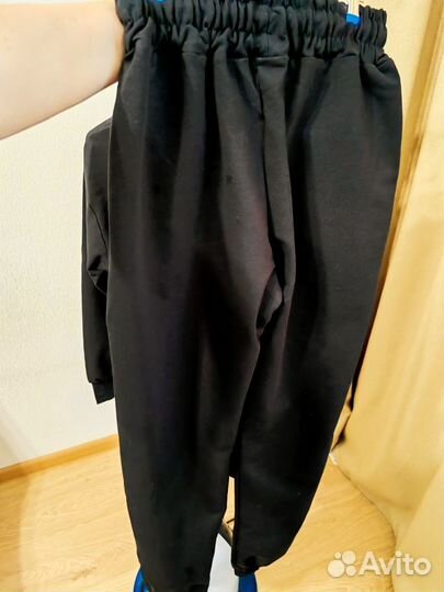 Спортивный костюм женский новый чёрный 42-48