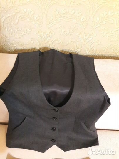 Школьный комплект штаны и жилет