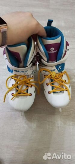 Коньки для девочки раздвижные