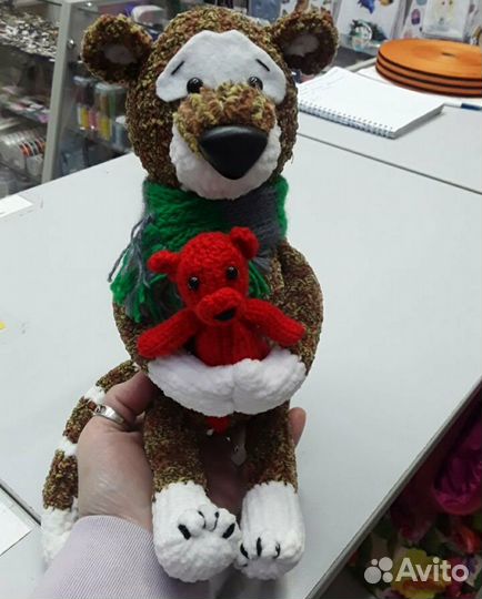 Мягкая игрушка Тигрёнок ручной работы