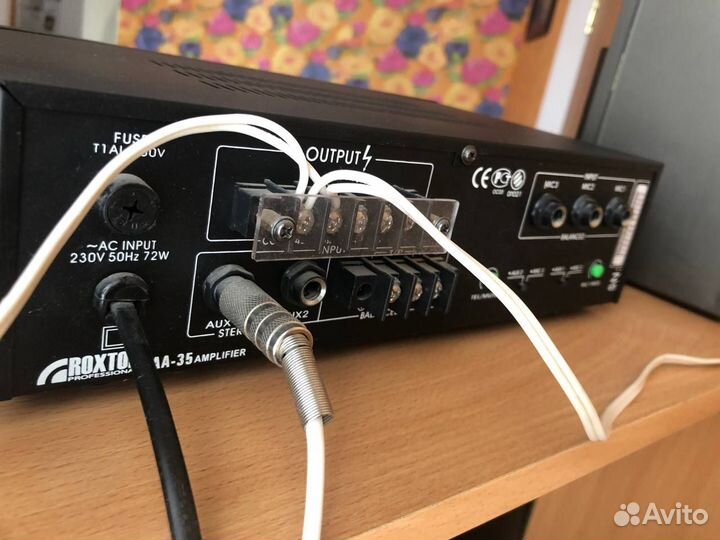 Микшер-усилитель Roxton AA-35 для магазинов