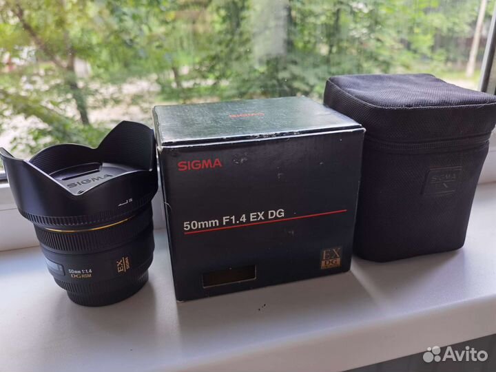 Sigma 50mm f 1.4 EX DG Sony alfa