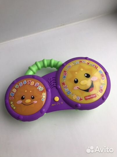 Барабаны бонго Fisher Price