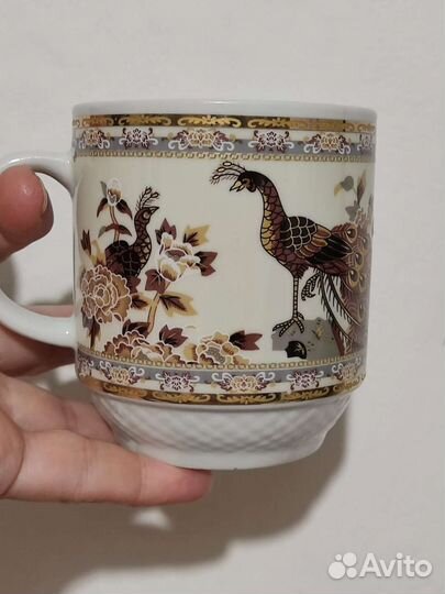 Кружка с крышкой Фазаны коллекция
