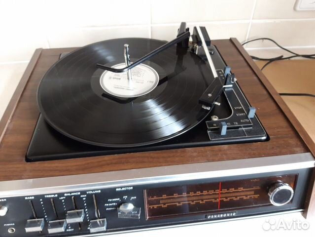 Виниловый проигрыватель Panasonic