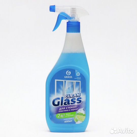 Средство для мытья стёкол и зеркал Clean Glass