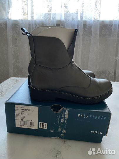 Ботинки кожа Ralf Ringer