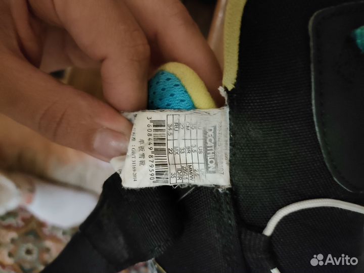 Детские сноубордические ботинки wedze 35 р