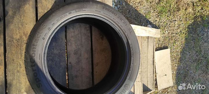 Continental SportContact 6 275/45 R21 и 315/40 R21 111