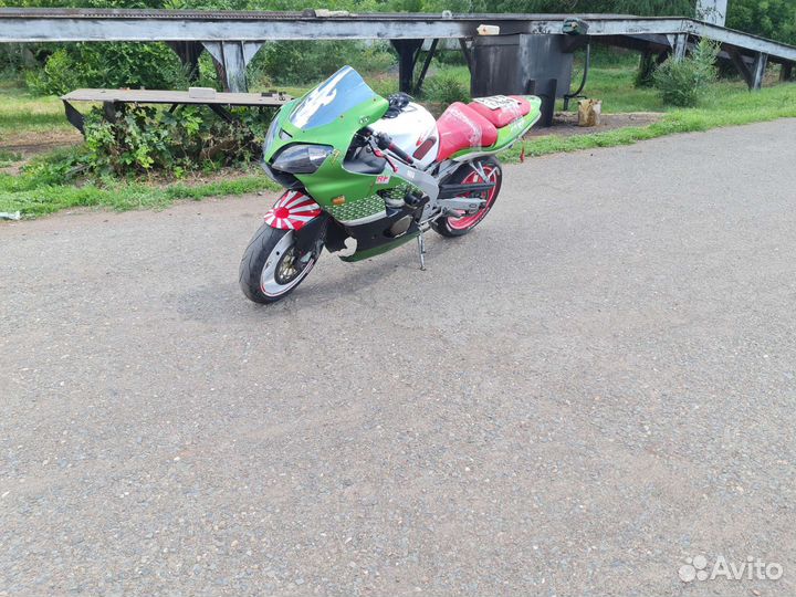 Kawasaki ninja zx6r разбор по кускам